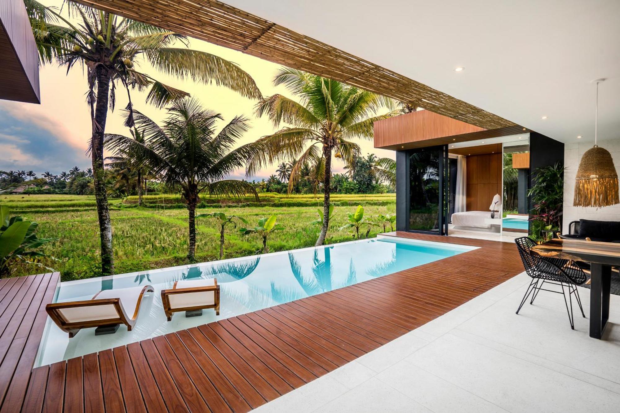 Green Flow Ubud Villas I Номер фото
