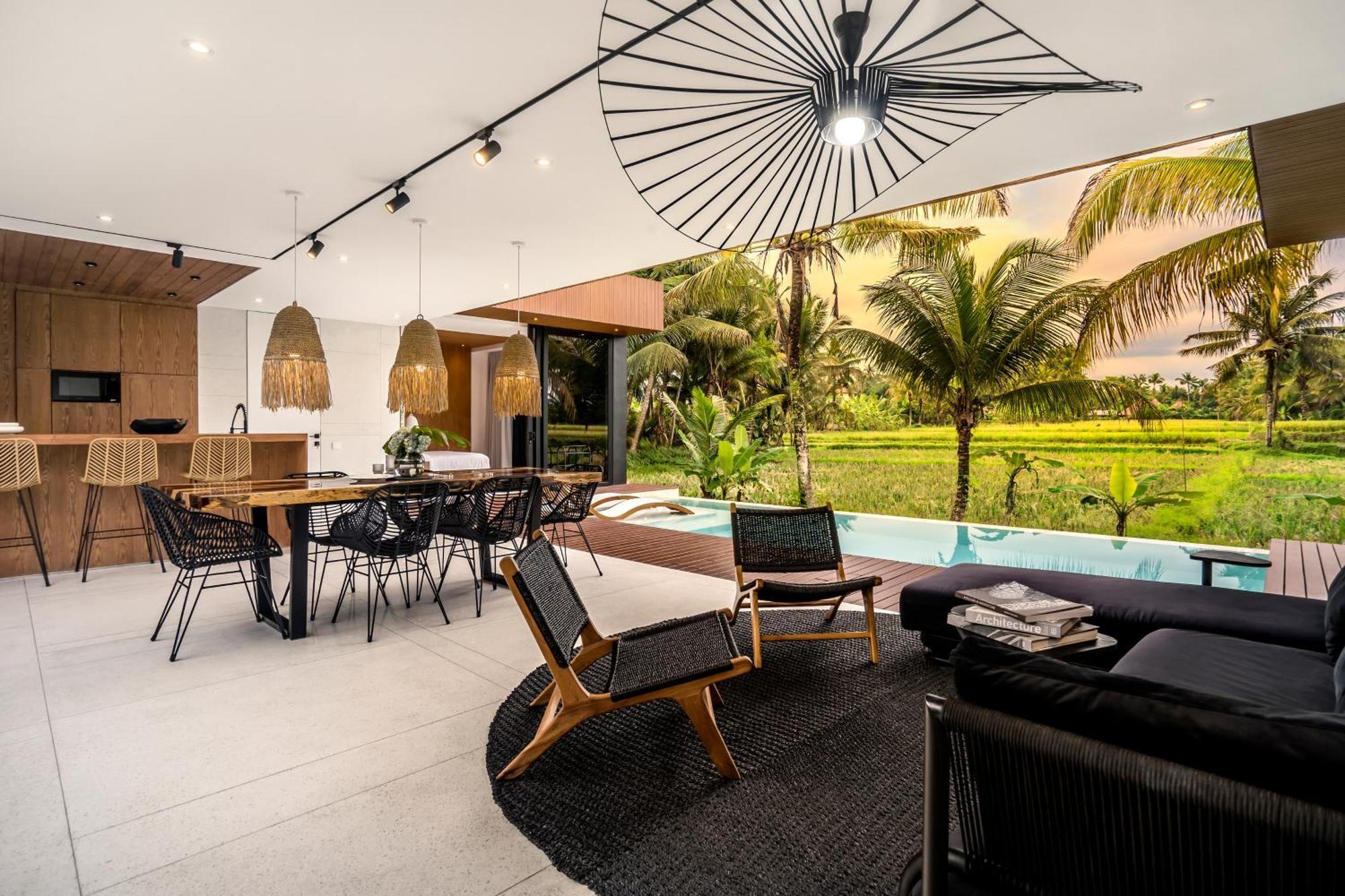 Green Flow Ubud Villas I Номер фото