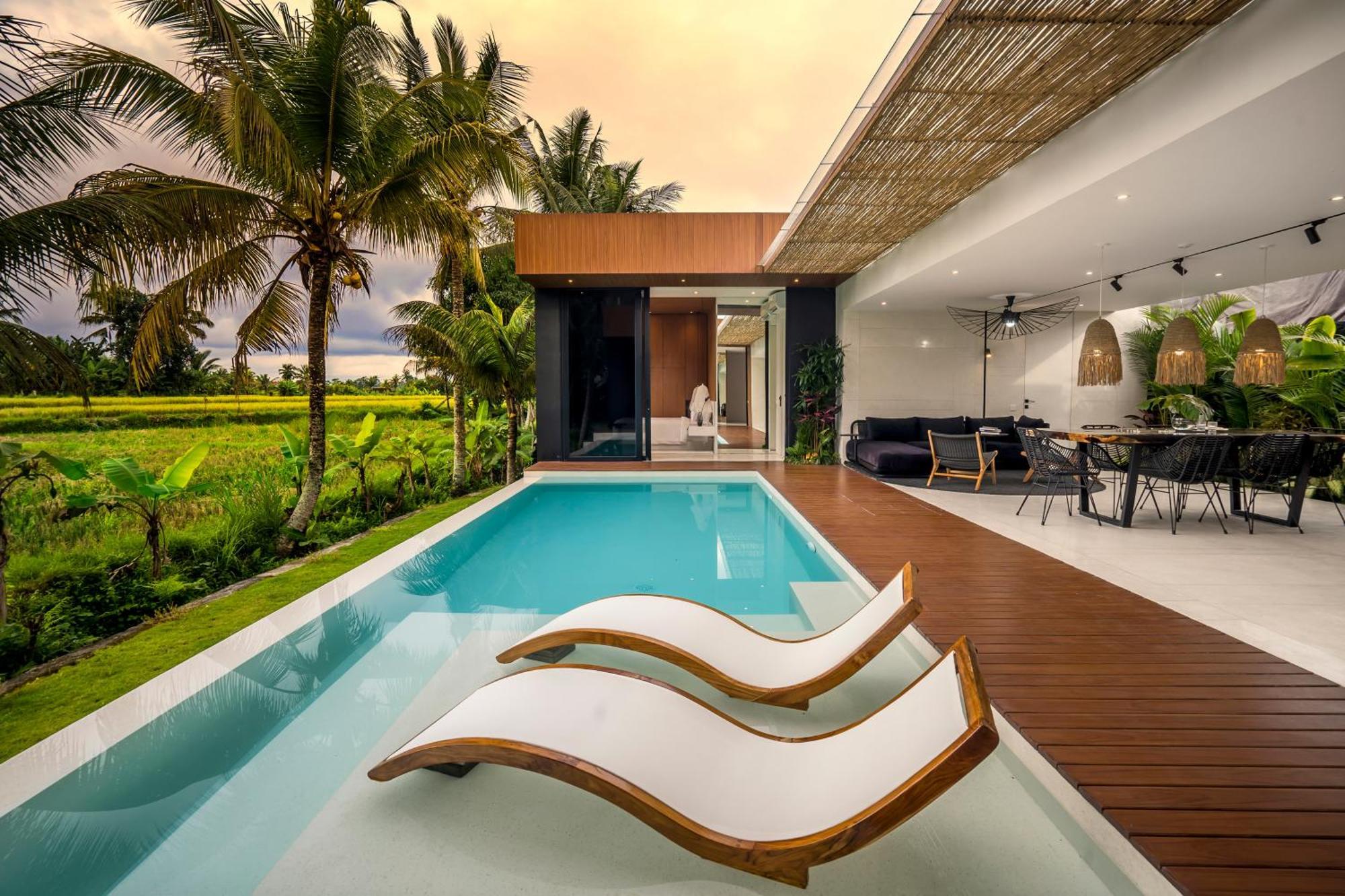 Green Flow Ubud Villas I Номер фото